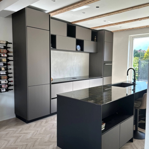 Renovering af nyt køkken i Fredericia