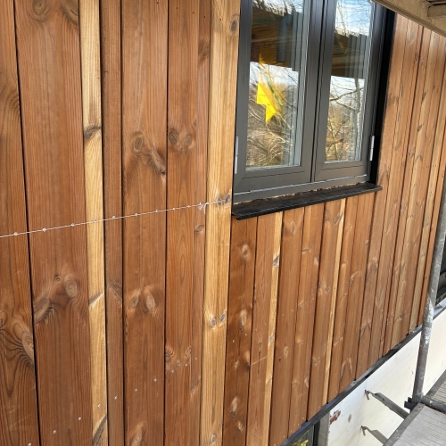Renovering med træ af tømrer