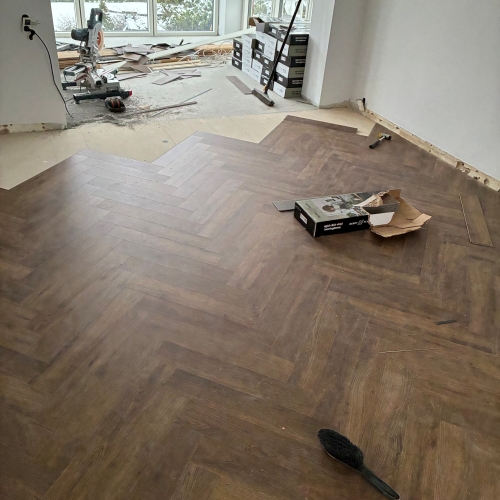 Renovering og ombygning med sildebensparket