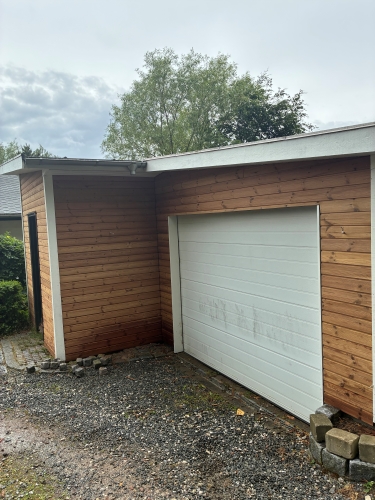 Renovering af garage og skur