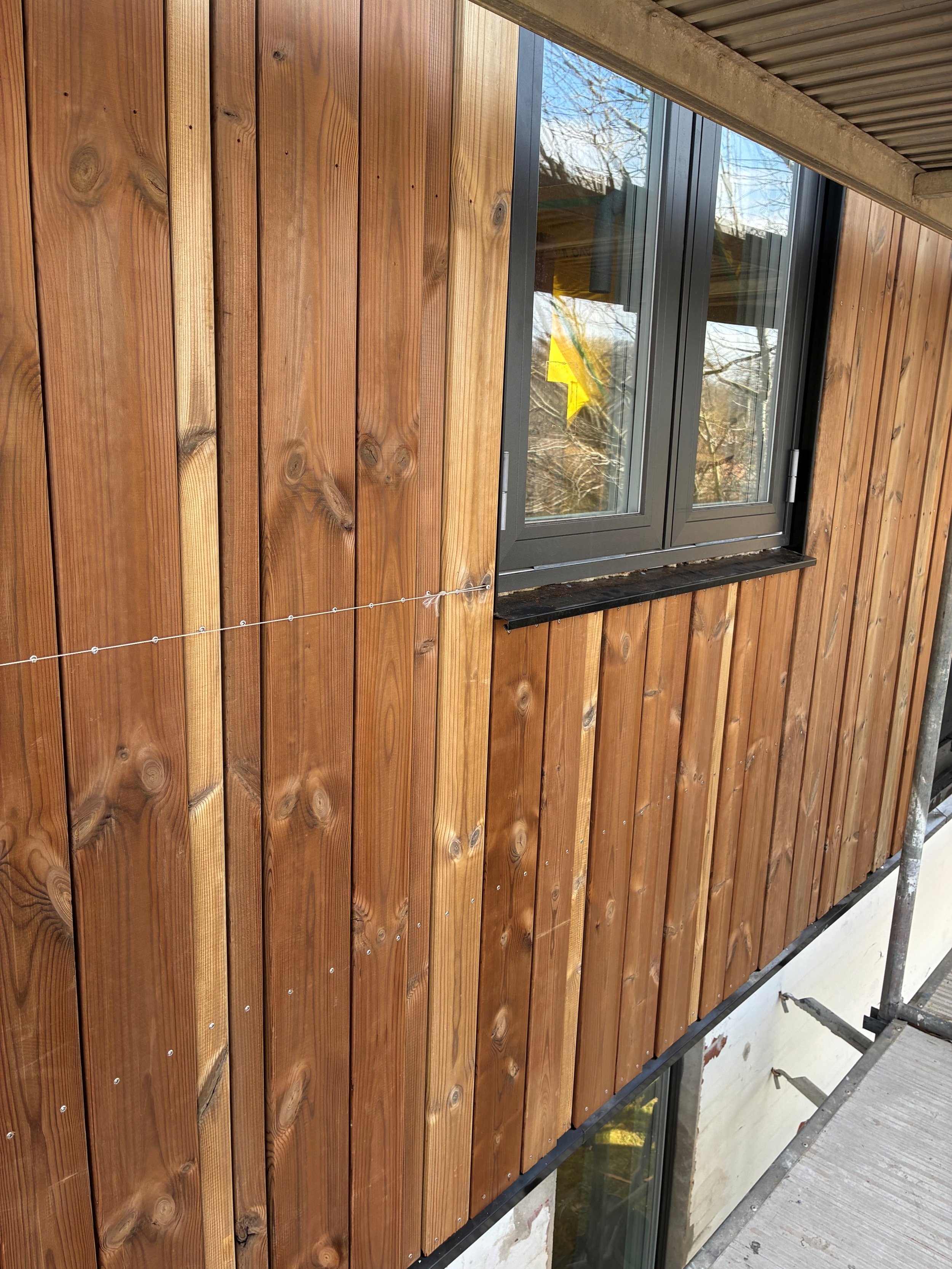 Renovering med træ af tømrer